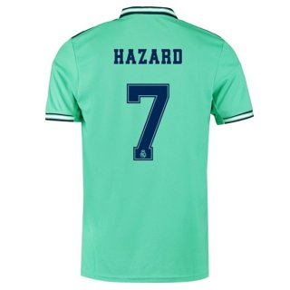 Maillot Real Madrid NO.7 Hazard 3ª 2019-20 Vert