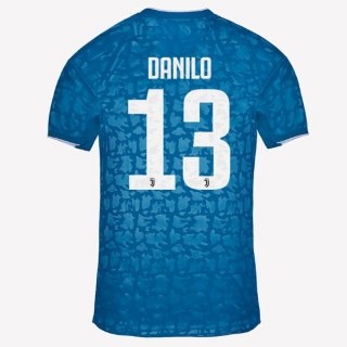 Maillot Juventus NO.13 Danilo 3ª 2019-20 Bleu