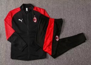 Survetement AC Milan 2020-21 Rouge Noir