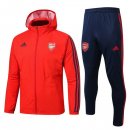 Coupe Vent Conjunto Complet Arsenal 2019-20 Rouge