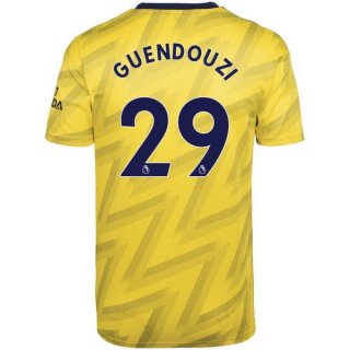 Maillot Arsenal NO.29 Guendouzi 2ª 2019-20 Jaune