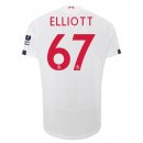 Maillot Liverpool NO.67 Elliott 2ª 2019-20 Blanc