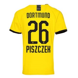 Thailande Maillot Borussia Dortmund NO.26 Piszczek 1ª 2019-20 Jaune