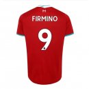 Maillot Liverpool NO.9 Firmino 1ª 2020-21 Rouge