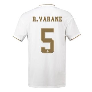 Maillot Real Madrid NO.5 Varane 1ª 2019-20 Blanc