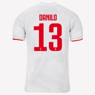 Maillot Juventus NO.13 Danilo 2ª 2019-20 Gris Blanc