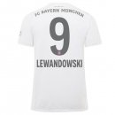 Maillot Bayern Munich NO.9 Lewandowski 2ª 2019-20 Blanc
