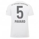 Maillot Bayern Munich NO.5 Pavard 2ª 2019-20 Blanc