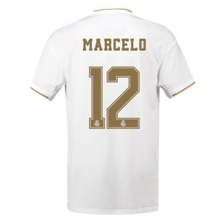 Maillot Real Madrid NO.12 Marcelo 1ª 2019-20 Blanc