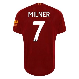 Maillot Liverpool NO.7 Milner 1ª 2019-20 Rouge
