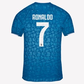 Maillot Juventus NO.7 Ronaldo 3ª 2019-20 Bleu