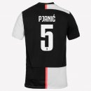 Maillot Juventus NO.5 Pjanic 1ª 2019-20 Blanc Noir