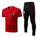 Maillot AC Milan Ensemble Complet 2022-23 Rouge