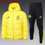 Manteau de duvet Borussia Dortmund Ensemble Complet 2024-25 Jaune