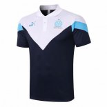 Polo Marseille 2020-21 Blanc Bleu