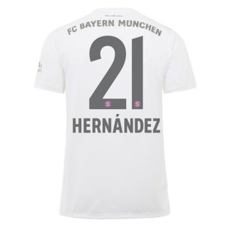 Maillot Bayern Munich NO.21 Hernández 2ª 2019-20 Blanc Maillot Bayern Munich NO.21 Hernández 2ª 2019-20 Blanc