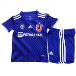 Maillot Universidad De Chili 1ª Enfant 2021-22 Bleu