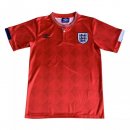 Thailande Maillot Angleterre 2ª Retro 1989 Rouge