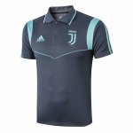 Polo Juventus 2019-20 Gris Bleu Polo Juventus 2019-20 Gris Bleu