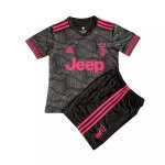 Maillot Juventus Spécial Enfant 2021-22 Noir Rose Maillot Juventus Spécial Enfant 2021-22 Noir Rose
