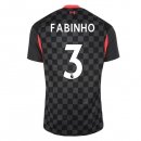 Maillot Liverpool NO.3 Fabinho 3ª 2020-21 Noir