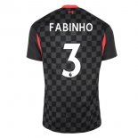 Maillot Liverpool NO.3 Fabinho 3ª 2020-21 Noir