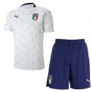 Maillot Italie 2ª Enfant 2020 Blanc