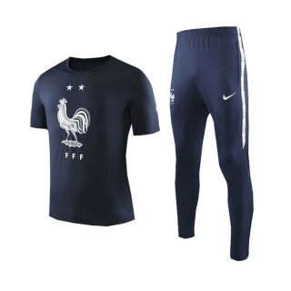 Entrainement France Conjunto Complet 2019 Bleu