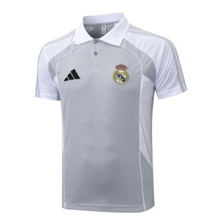 Polo Real Madrid 2026-27 Gris 2