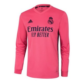 Thailande Maillot Real Madrid 2ª ML 2020-21 Rose