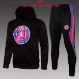 Enfant Sweat Shirt Capuche Paris Saint Germain 2022 Noir Rose