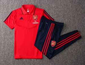 Polo Conjunto Complet Arsenal 2019-20 Rouge Bleu