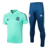 Polo Flamengo Conjunto Complet 2020-21 Vert