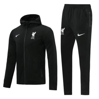 Sweat Shirt Capuche Liverpool 2020-21 Noir