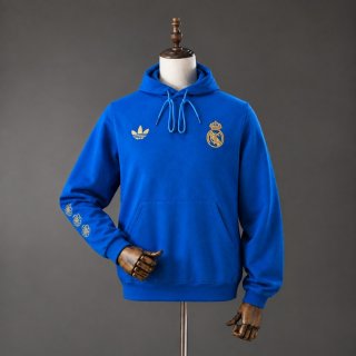 Sweat Shirt Capuche Real Madrid 2026-27 Bleu