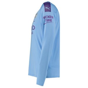 Maillot Manchester City 1ª ML 2019-20 Bleu