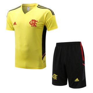 Maillot Entrainement Flamengo Ensemble Complet 2022-23 Jaune