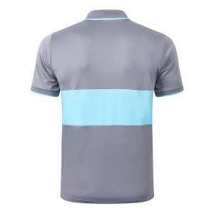 Polo Barcelone 2020-21 Gris Bleu