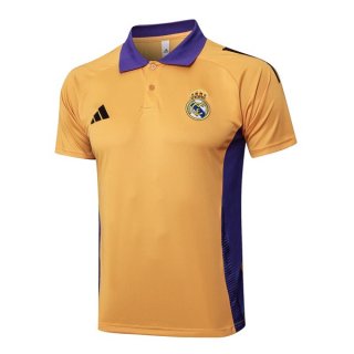 Polo Real Madrid 2025-26 Jaune Polo Real Madrid 2025-26 Jaune