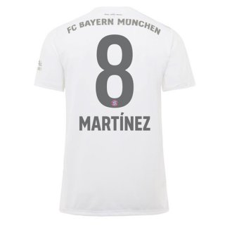 Maillot Bayern Munich NO.8 Martinez 2ª 2019-20 Blanc