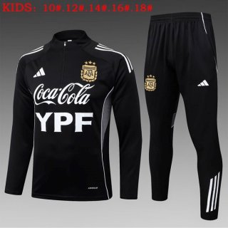 Enfant Sweatshirt Argentine 2025-26 Noir 5 Enfant Sweatshirt Argentine 2025-26 Noir 5