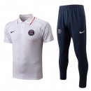 Polo PSG Ensemble Complet 2022-23 Blanc