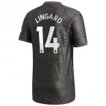 Maillot Manchester United NO.14 Lingard 2ª 2020-21 Noir