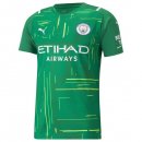 Thailande Maillot Manchester City Gardien 2021-22 Vert