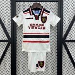 Maillot Manchester United 2ª Enfant Retro 1997-1998
