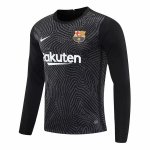 Maillot Barcelone Gardien ML 2020-21 Noir Maillot Barcelone Gardien ML 2020-21 Noir