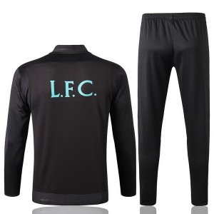 Survetement Enfant Liverpool 2019-20 Noir Bleu