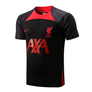 Entrainement Liverpool 2022-23 Noir Rouge