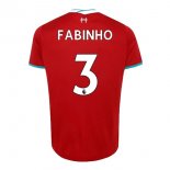 Maillot Liverpool NO.3 Fabinho 1ª 2020-21 Rouge