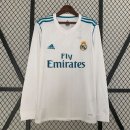 Thailande Maillot Real Madrid 1ª ML Retro 2017 2018